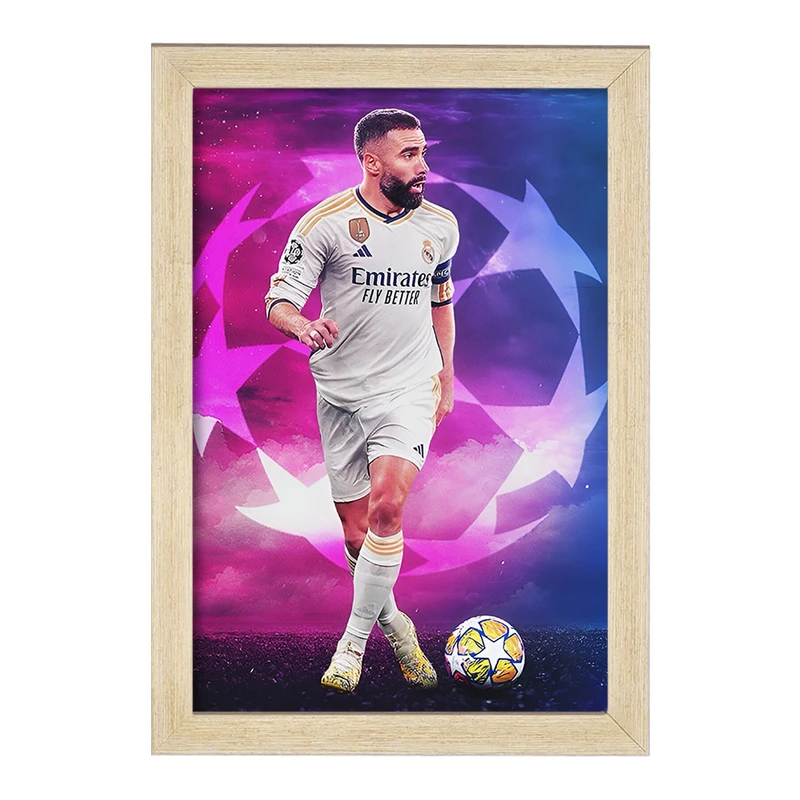 تابلو خندالو طرح دنی کارواخال (Dani Carvajal) کد F14337