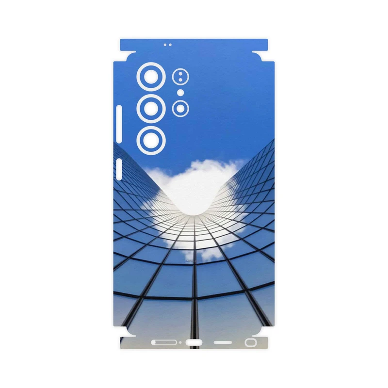 برچسب پوششی ماهوت مدل Glass skyscraper-FullSkin مناسب برای گوشی موبایل سامسونگ Galaxy S25 Ultra