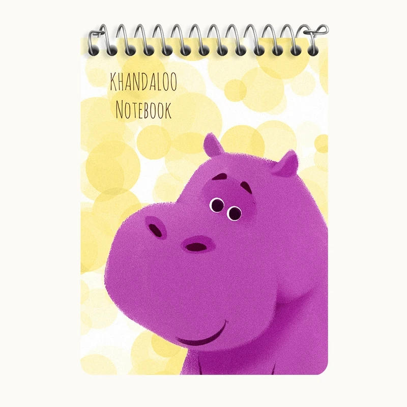 دفتر یادداشت 50 برگ خندالو طرح اسب آبی کیوت کد N8955