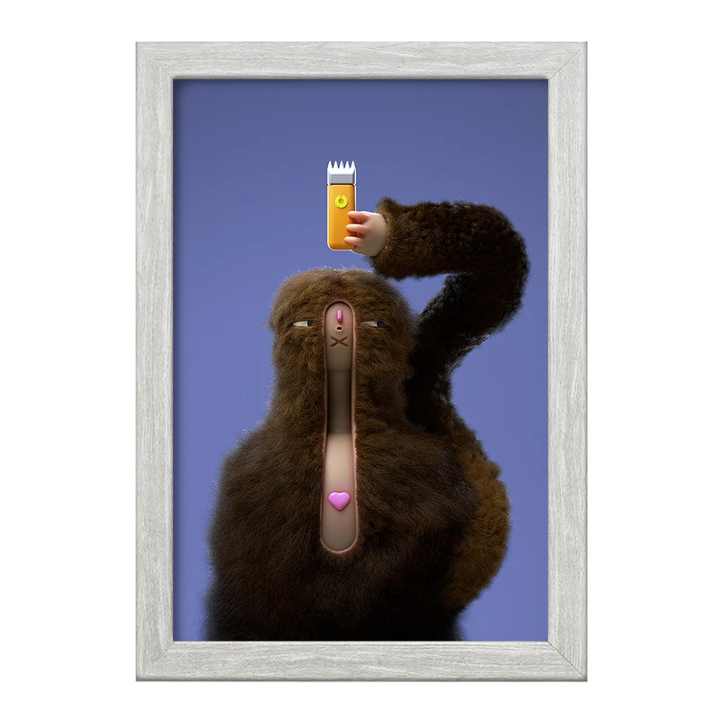 تابلو خندالو طرح مفهومی کد F7