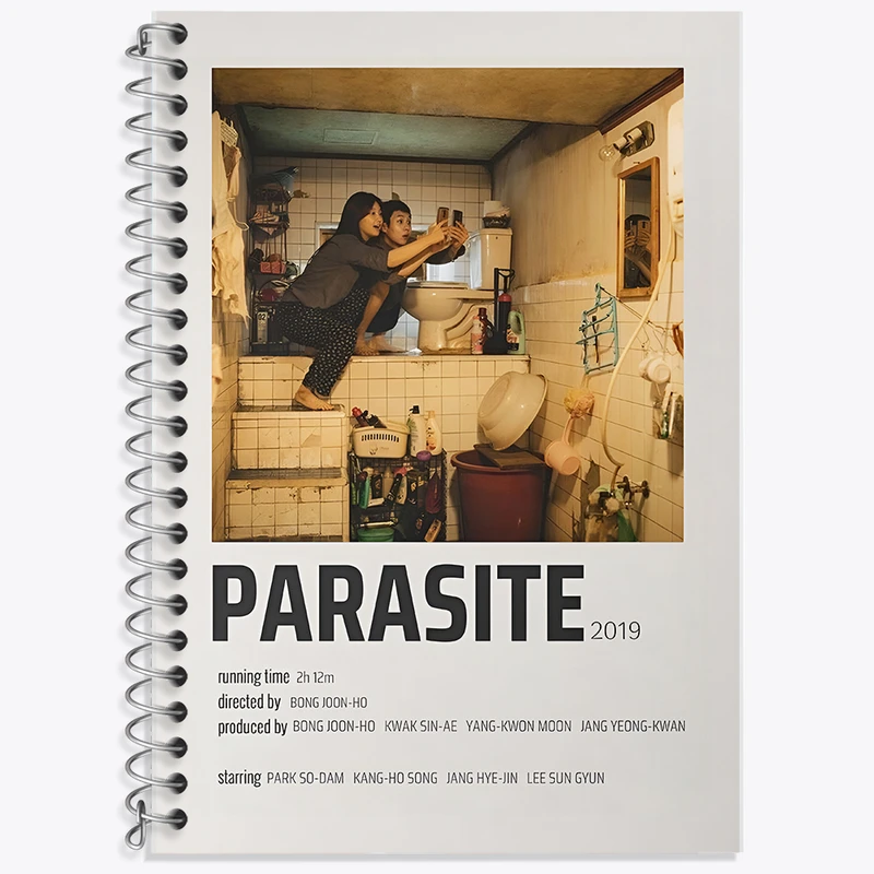 دفتر نت موسیقی 50 برگ خندالو طرح انگل (Parasite) کد F13315