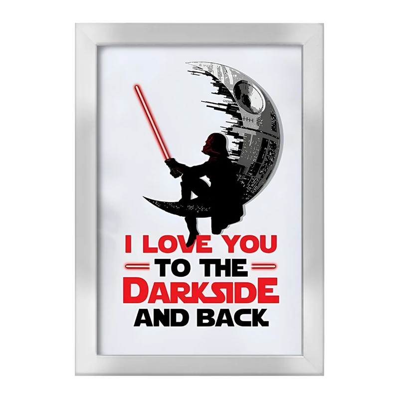 تابلو خندالو طرح جنگ ستارگان (Star Wars) کد F10753