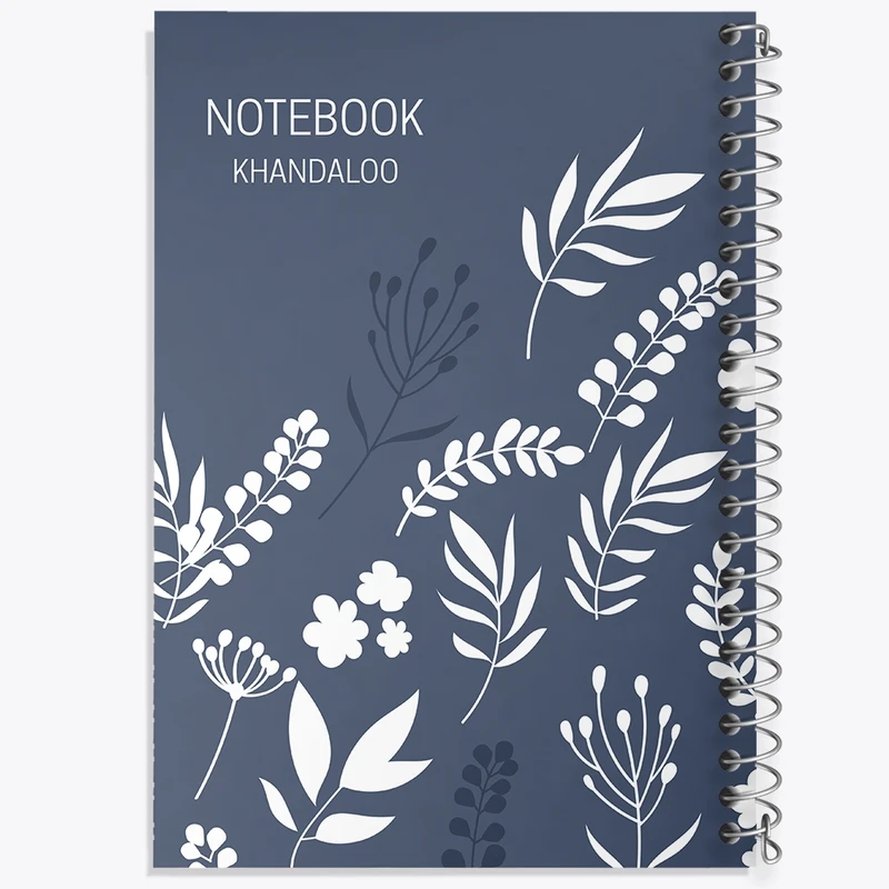 دفتر طراحی 50 برگ خندالو طرح مینیمال برگ کد N178