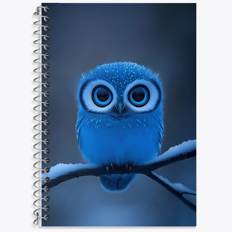 دفتر لغت 50 برگ خندالو طرح جغد کد F12038