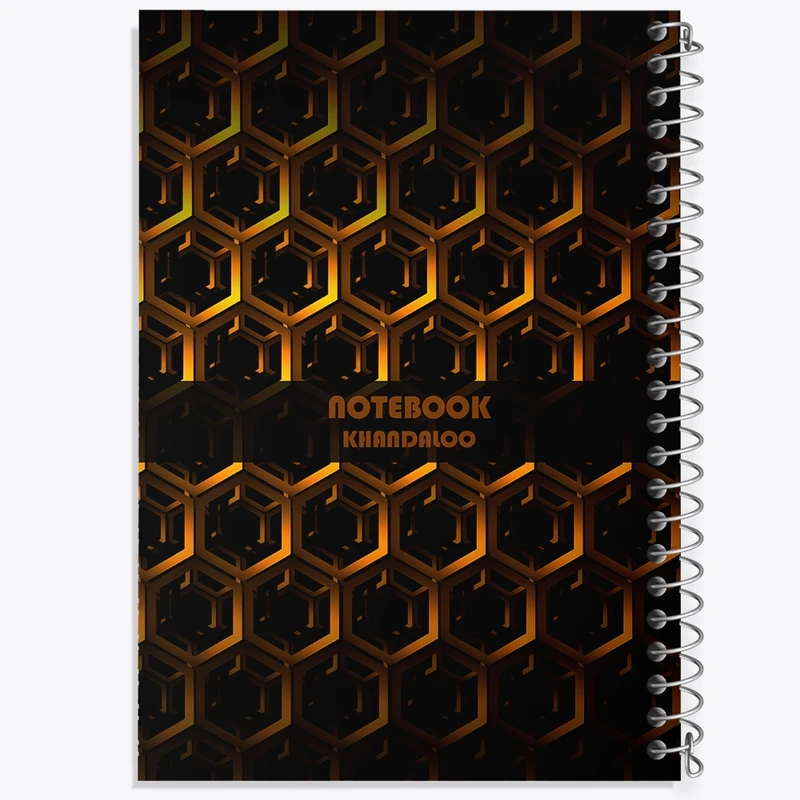 دفتر شطرنجی 50 برگ خندالو طرح مدرن کد N7580