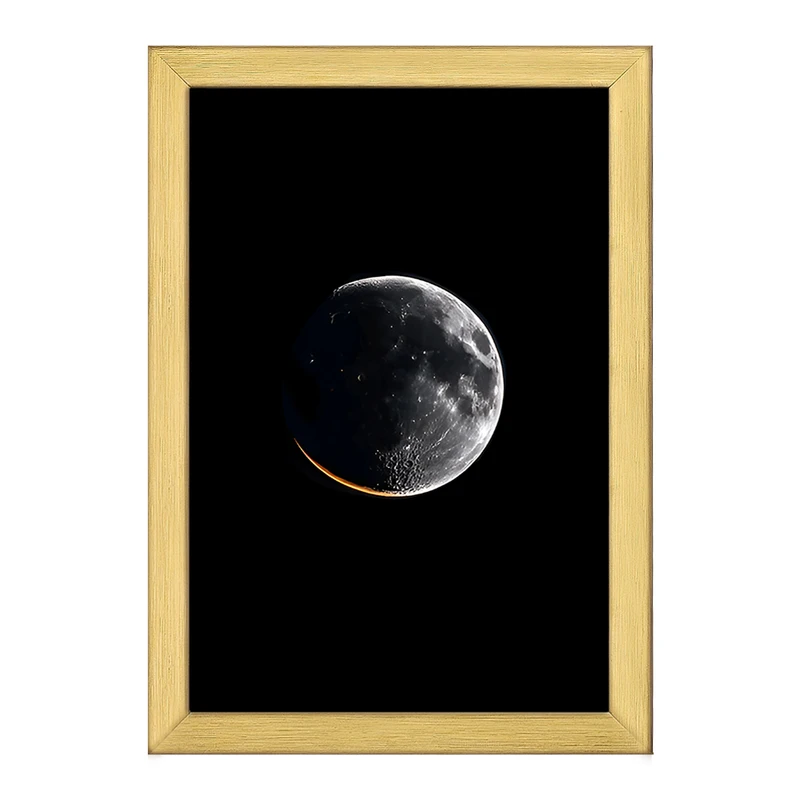 تابلو خندالو طرح ماه (Moon) کد F12869