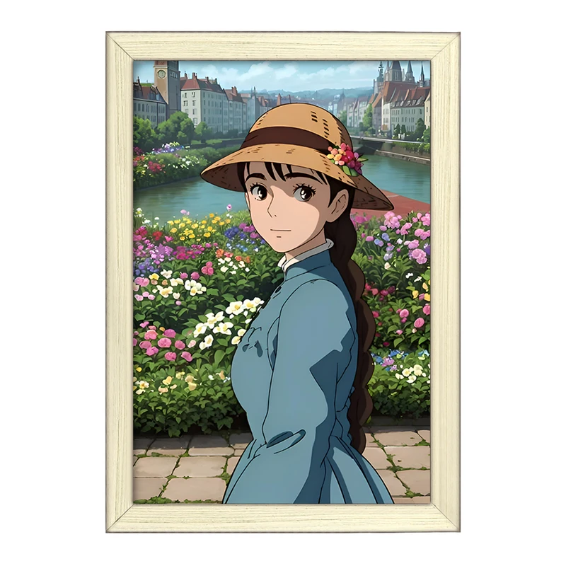 تابلو خندالو طرح سوفی قلعه متحرک هاول کد F9993