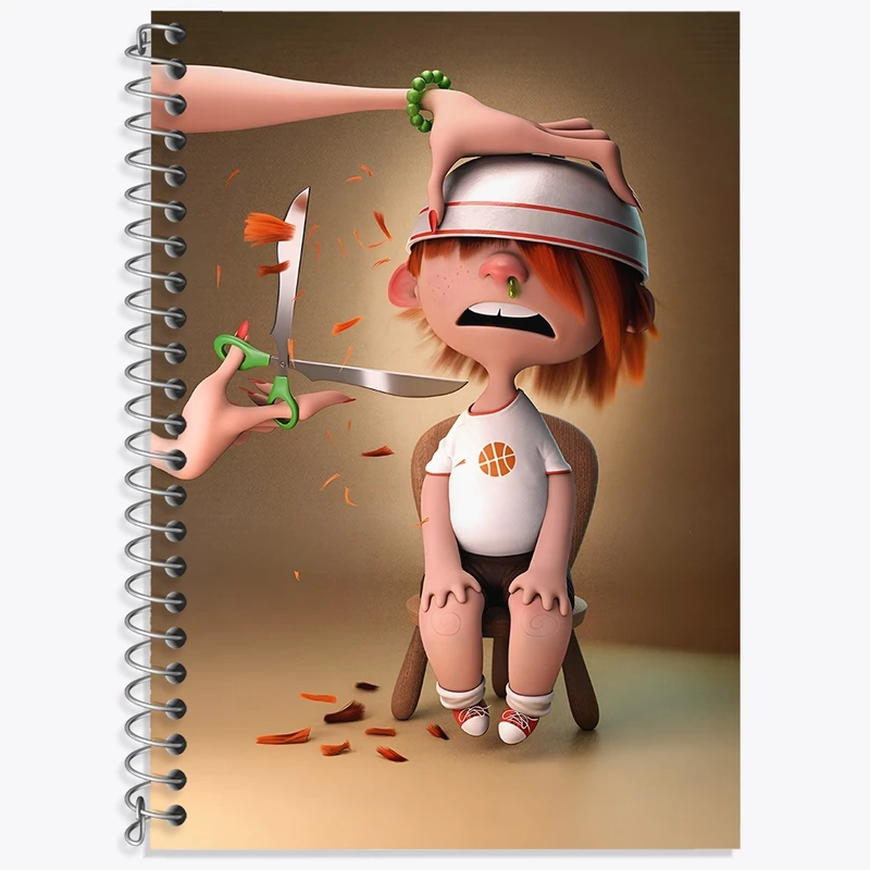 دفتر لغت 50 برگ خندالو طرح پسرانه کد N6149