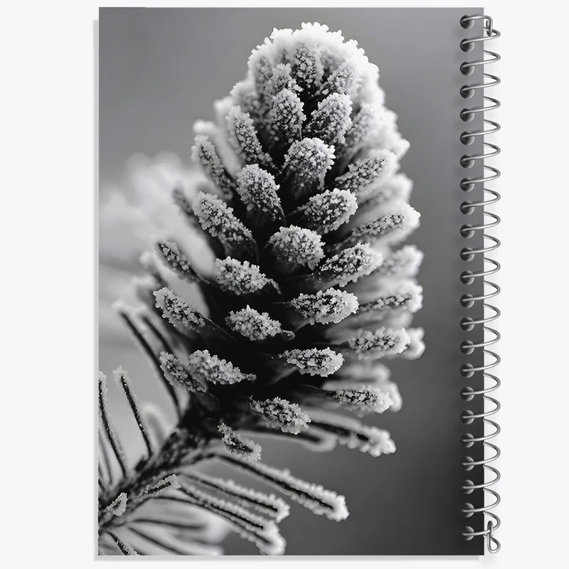 دفتر طراحی 50 برگ خندالو طرح کاج برفی کد F9869