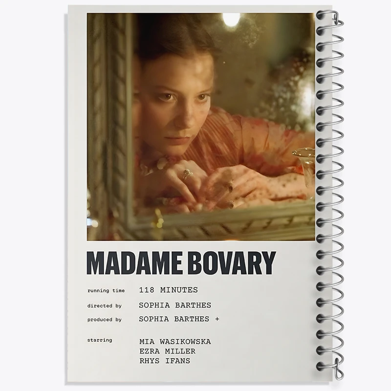 دفتر نقاشی 50 برگ خندالو طرح مادام بوواری (Madame Bovary) کد F13048