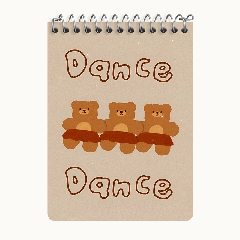 دفتر یادداشت 50 برگ خندالو طرح خرس های بامزه کد N9445