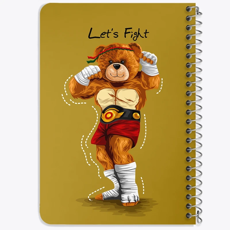 دفتر یادداشت 50 برگ خندالو طرح تدی Teddy کد 26159