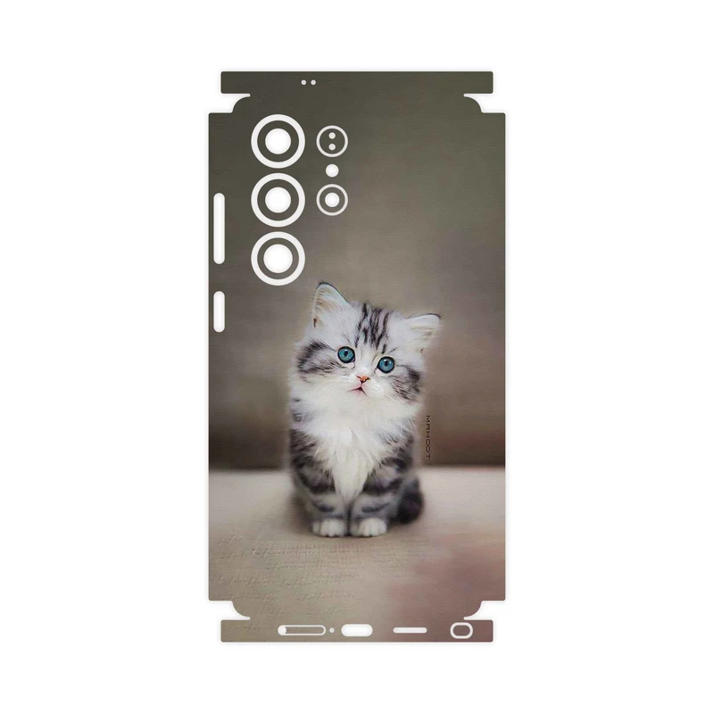 برچسب پوششی ماهوت مدل Cat_2-FullSkin مناسب برای گوشی موبایل سامسونگ Galaxy S25 Ultra