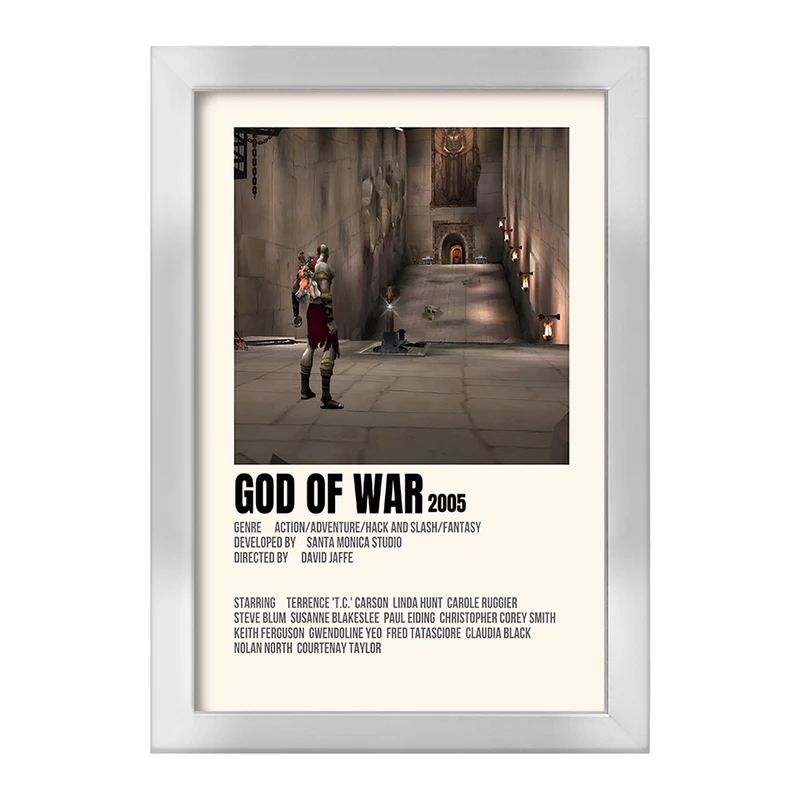 تابلو خندالو طرح خدای جنگ (God Of War) کد F13459