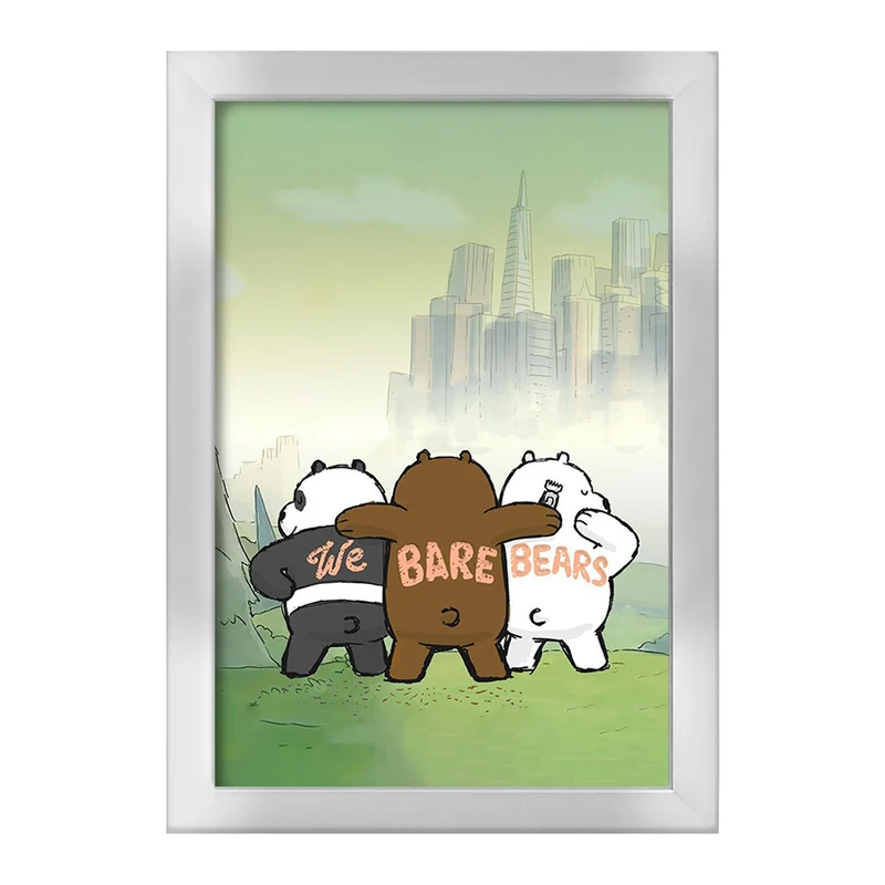 تابلو خندالو طرح انیمیشن سه خرس کله پوک کد 27636