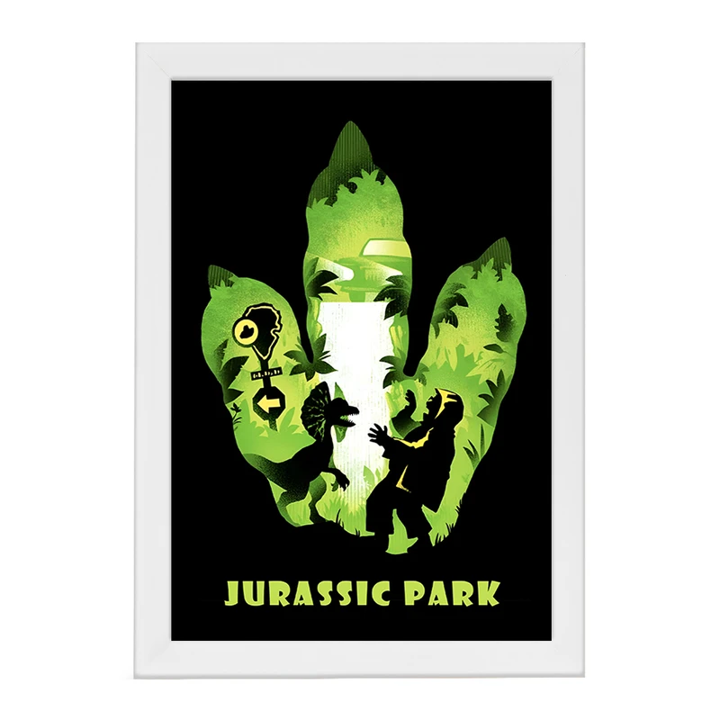 تابلو خندالو طرح ژوراسیک (Jurassic Park) کد F13775
