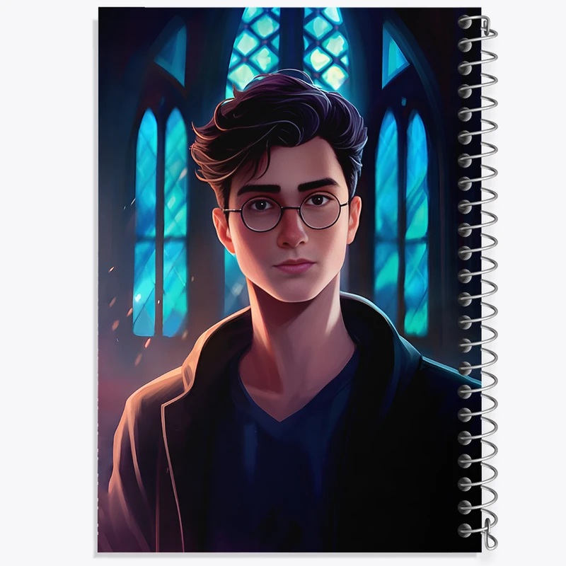 دفتر مشق 100 برگ خندالو طرح هری پاتر (Harry Potter) کد F12750