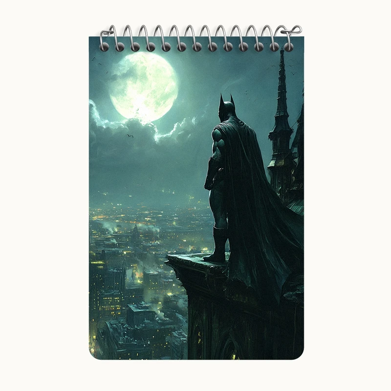 دفتر یادداشت 50 برگ خندالو طرح بتمن (Batman) کد F5285
