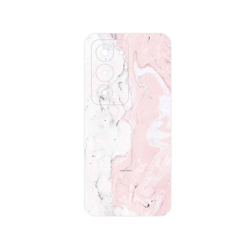 برچسب پوششی ماهوت مدل Blanco_Pink_Marble مناسب برای گوشی موبایل شیائومی Redmi 15 4G