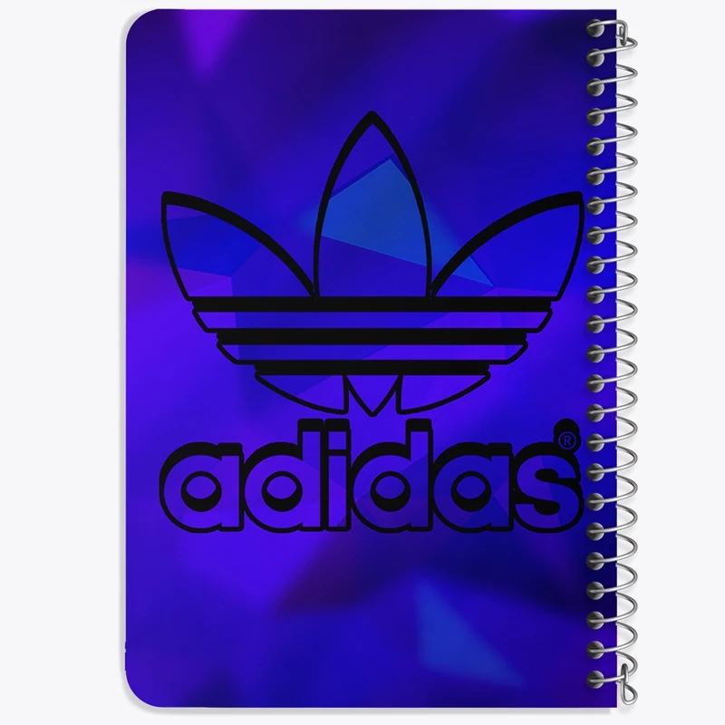 دفتر یادداشت 50 برگ خندالو طرح آدیداس (Adidas) کد 36942