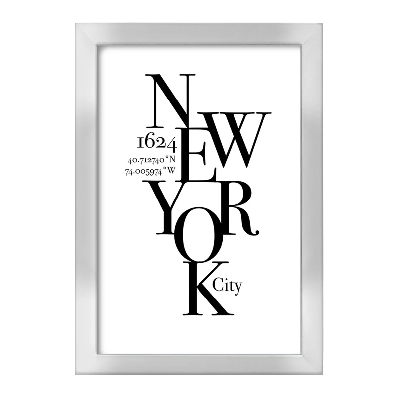 تابلو خندالو طرح نیویورک (New York) کد F5959