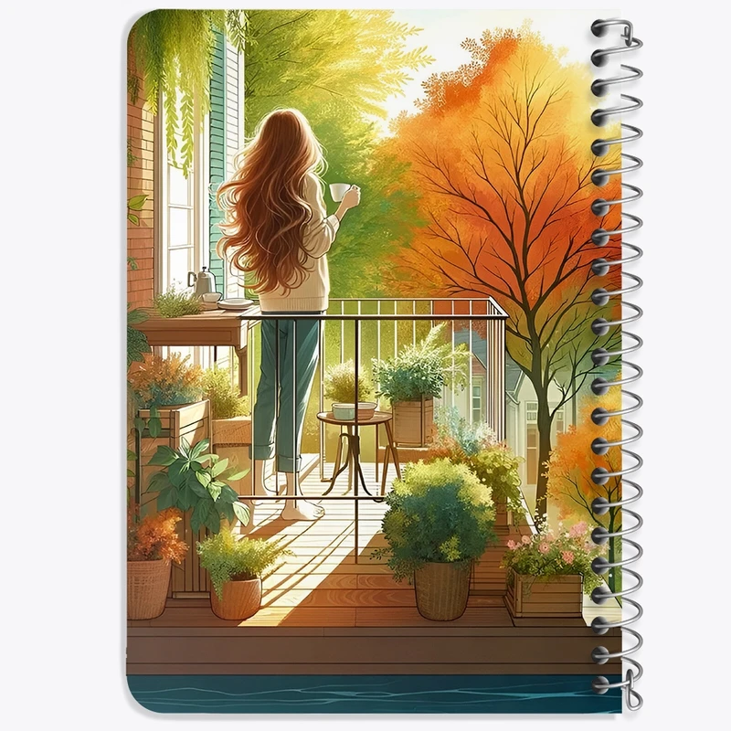 دفتر یادداشت 50 برگ خندالو طرح دخترانه کد N3304