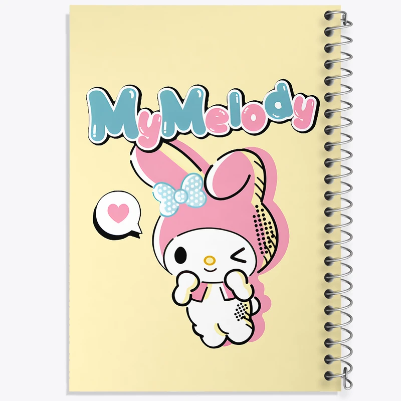 دفتر مشق 50 برگ خندالو طرح کرومی (Kuromi) کد N7816