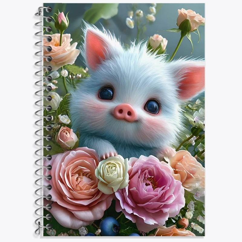 دفتر لغت 50 برگ خندالو طرح خوک کوچولو کد F12812