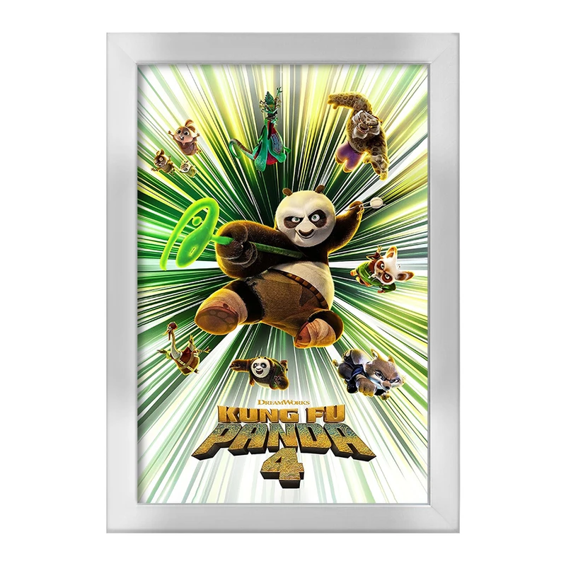 تابلو خندالو طرح پاندای کونگ فو کار کد F2148