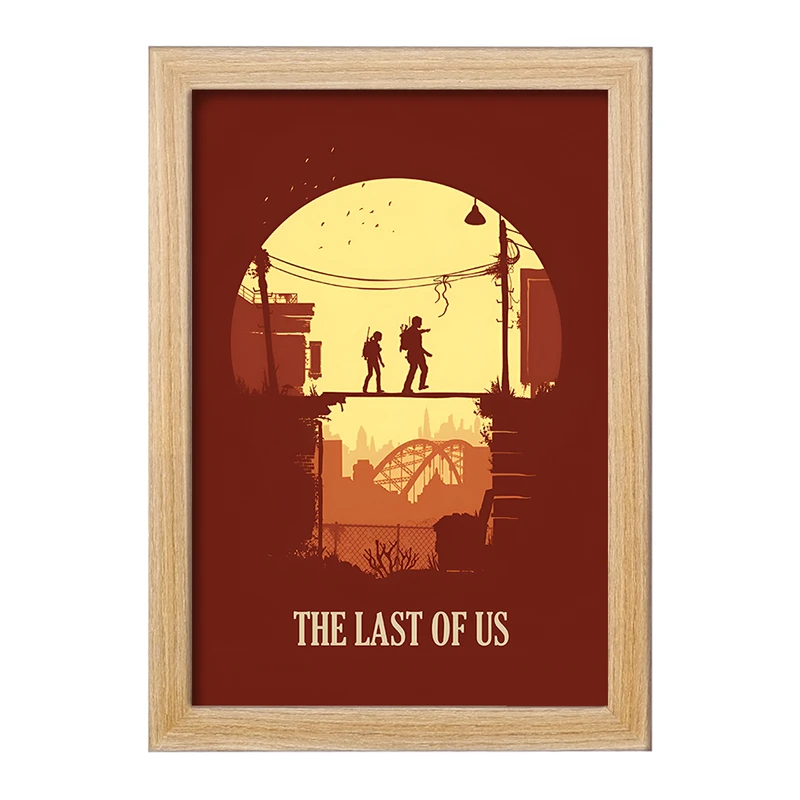 تابلو خندالو طرح آخرین بازمانده از ما (The Last Of Us) کد F13592