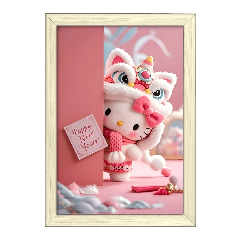 تابلو خندالو طرح هلو کیتی (Hello Kitty) کد F11807