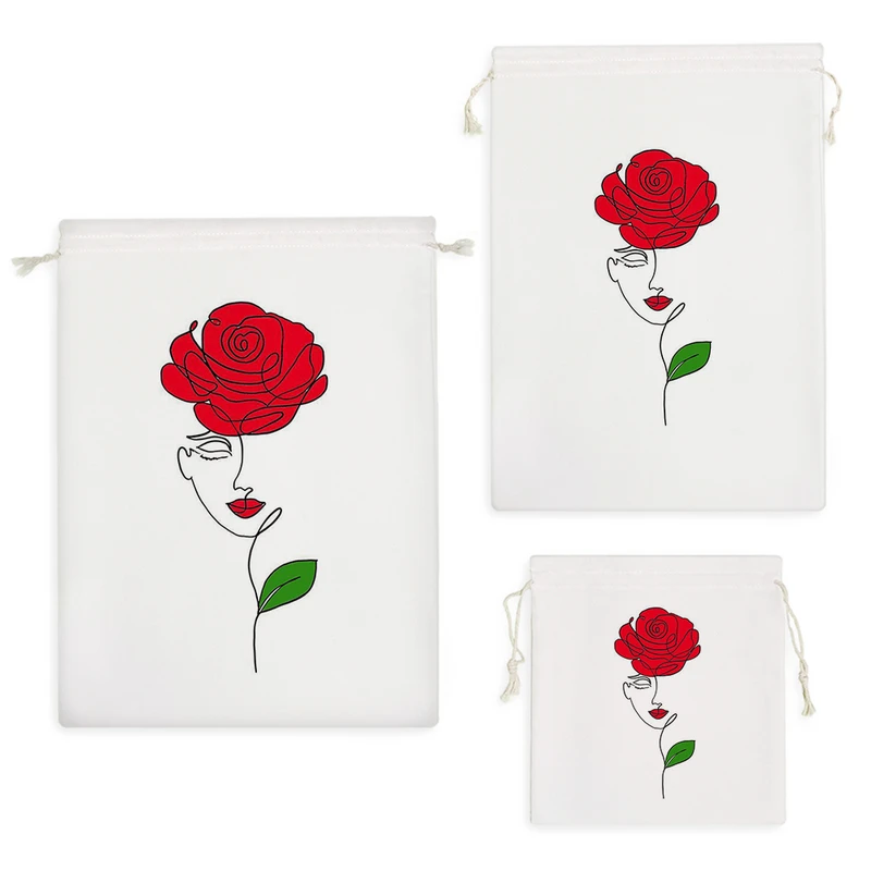 نظم دهنده خندالو مدل دخترانه گل رز کد 5188 مجموعه 3 عددی