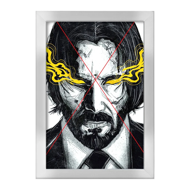 تابلو خندالو طرح جان ویک (John Wick) کد F1911