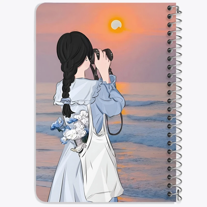 دفتر یادداشت 50 برگ خندالو طرح دخترانه کد F3767