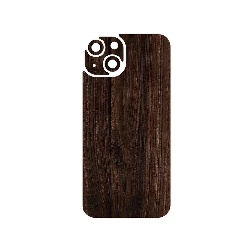 برچسب پوششی ماهوت مدل Dark_Walnut_Wood مناسب برای گوشی موبایل اپل iPhone 14