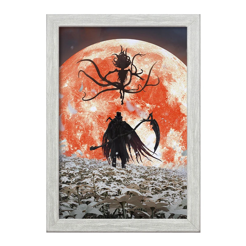 تابلو خندالو طرح بازی بلاد بورن Blood Borne کد 30066