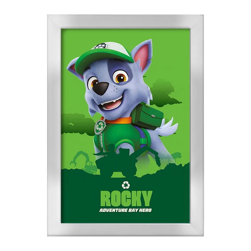 تابلو خندالو طرح راکی سگ های نگهبان کد F11015