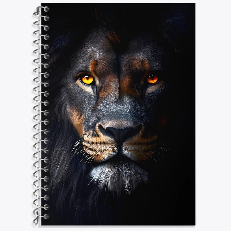 دفتر لغت 50 برگ خندالو طرح شیر کد F8507