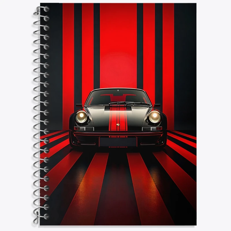 دفتر لغت 50 برگ خندالو طرح ماشین اسپرت کد F4966