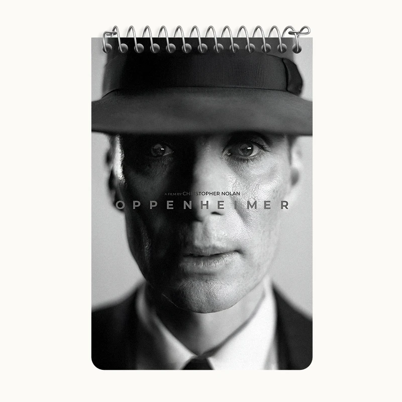 دفتر یادداشت 50 برگ خندالو طرح کیلین مورفی(Cillian Murphy) کد F10246