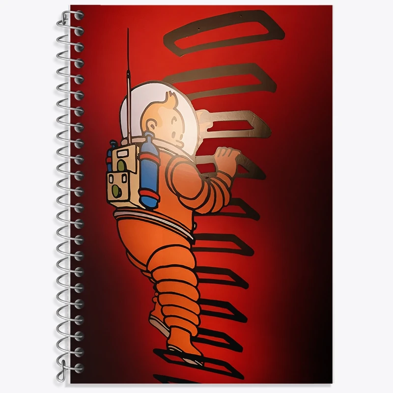 دفتر لغت 50 برگ خندالو طرح تن تن (Tintin) کد F10334