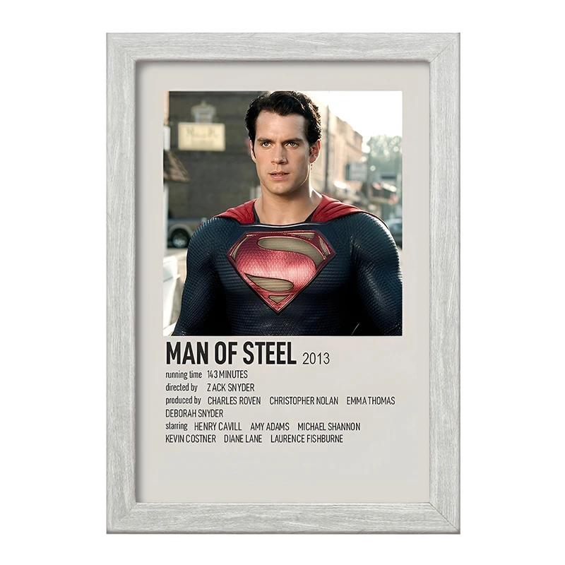تابلو خندالو طرح مرد پولادین (Man of Steel) کد F13413