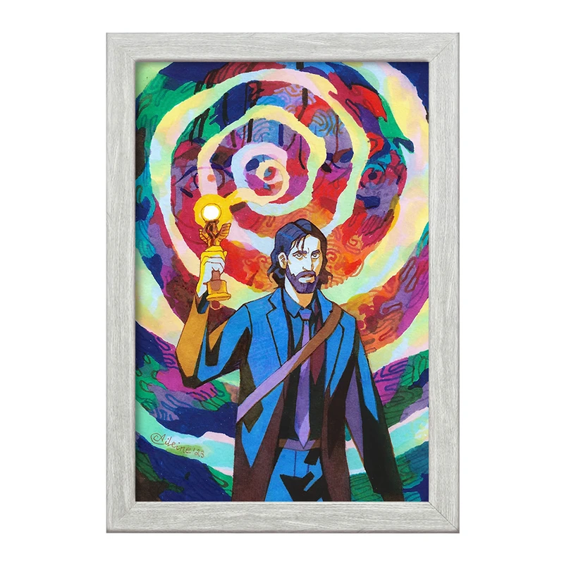 تابلو خندالو طرح بازی آلن ویک (Alan Wake) کد 31318