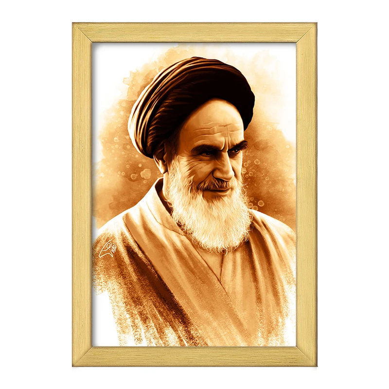 تابلو خندالو طرح امام خمینی (ره)  کد 2553