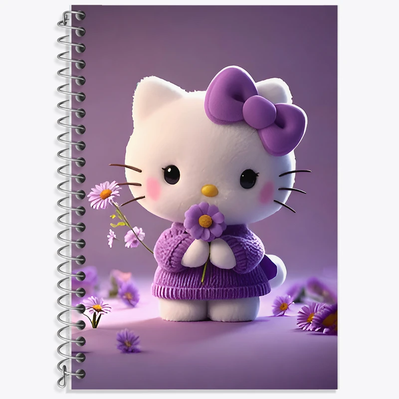 دفتر نت موسیقی 50 برگ خندالو طرح هلو کیتی کد F9188