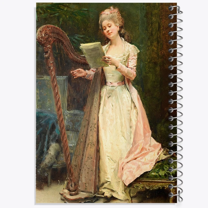 دفتر طراحی 50 برگ خندالو طرح نقاشی تمرین اثر رایموندو د مادرازو و گرتا کد F12415