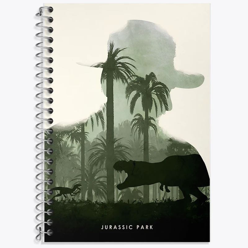 دفتر نت موسیقی 50 برگ خندالو طرح ژوراسیک (Jurassic Park) کد F13785