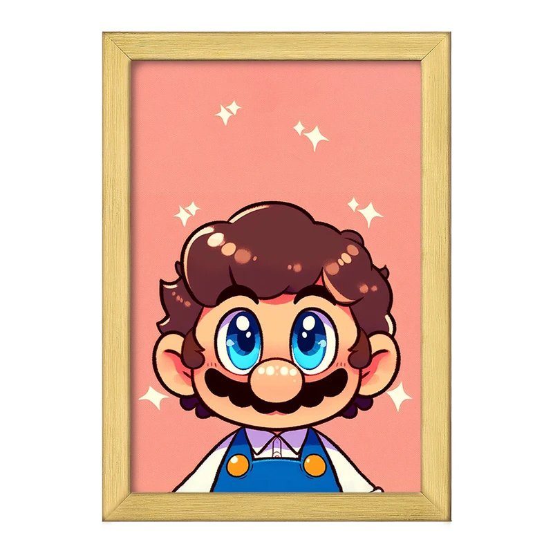 تابلو خندالو طرح سوپرماریو (Super Mario) کد F960