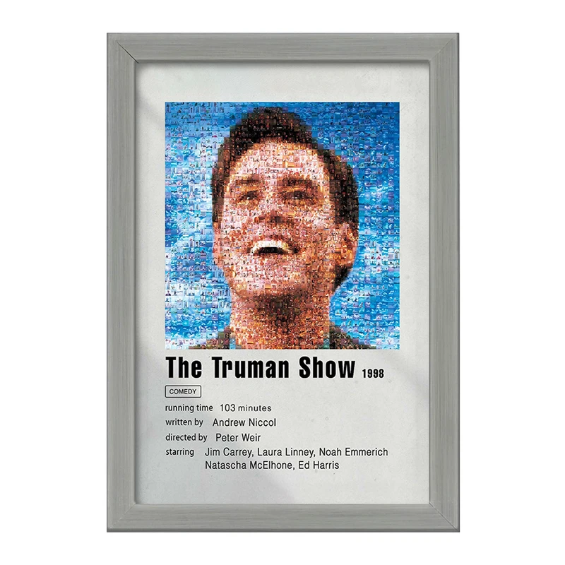 تابلو خندالو طرح نمایش ترومن (The Truman Show) کد F11314