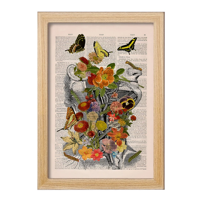 تابلو خندالو طرح آناتومی انسان (Human Anatomy) کد F14036